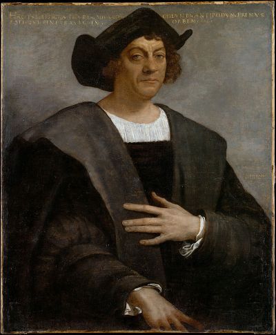 Portrait of a man said to be Columbus, created after Columbus's death